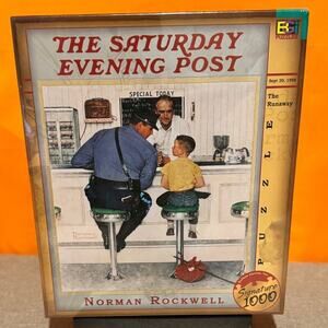 The‎ Saturday Evening Post Signature The Runway 1000 Puzzle Norman Rockwell NEW
